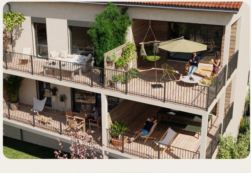 Terrasses privatives